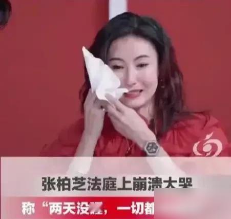 这一次，人们为什么对张柏芝不再宽容？为什么张柏芝在法庭上崩溃大哭。

事情大概就