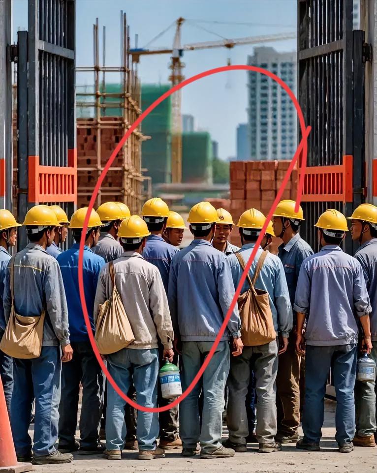 47个农民工在路边堵路要工资，因为136万被拖了快一年。他们是真没办法了，总包公