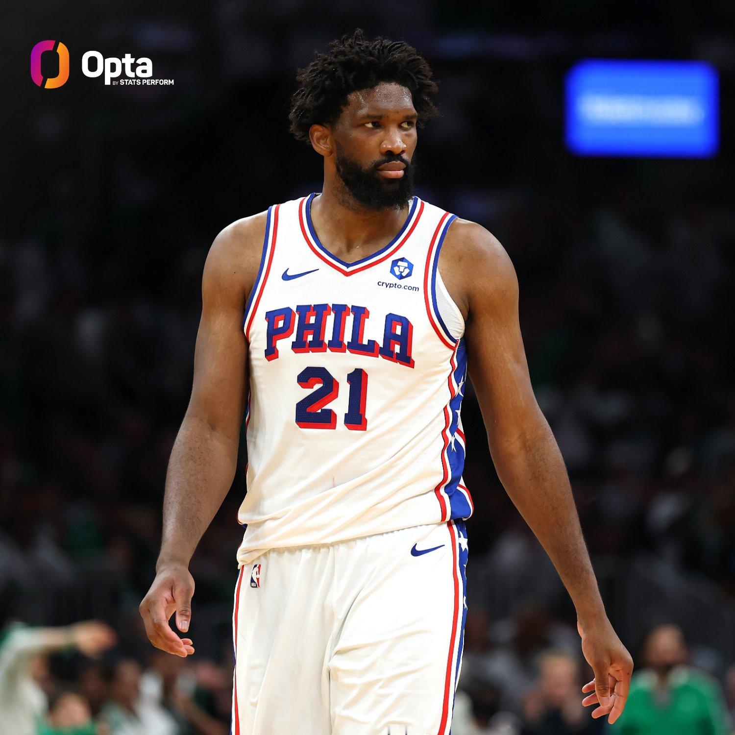 恩比德是NBA历史上第一位在系列赛里缺席前三场比赛，但仍然拿下100分的球员。7