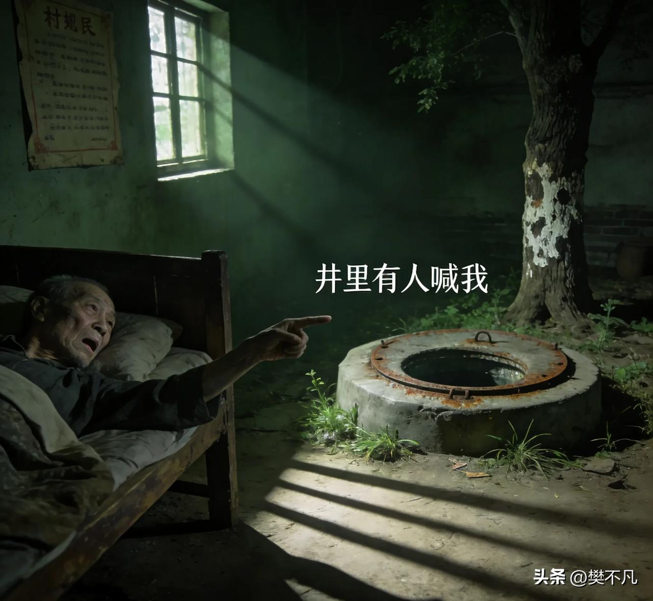 村东老井封了二十年，村长死前三天反复说：井里有人喊我
村东头老井封了二十年。
