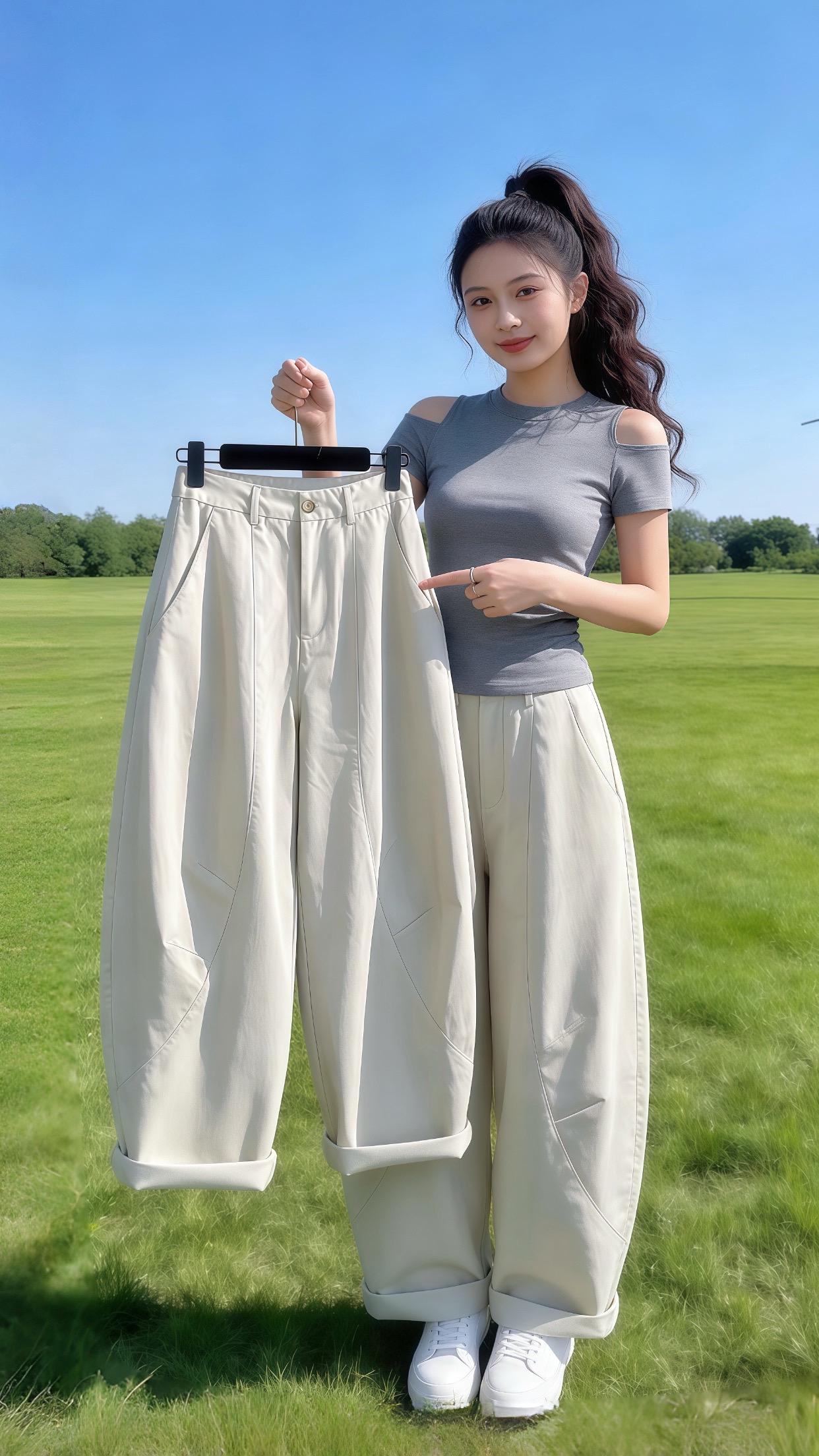 如何摆脱路人感穿搭 早春姐感穿搭 百搭裤子 梨形身材穿搭 微胖女生也要...