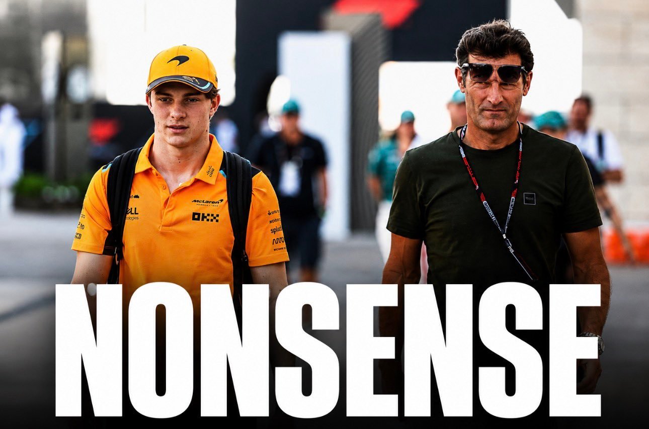 f1 马克·韦伯表示，外界有关皮亚斯特里有意离开车队的传闻都是“无稽之谈”。 