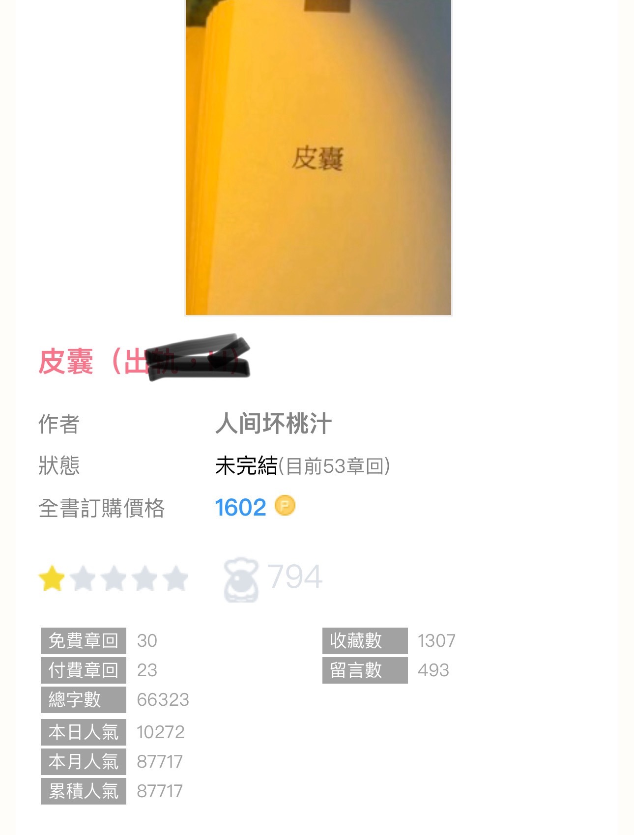 【编辑推荐】《皮囊》by人间坏桃汁🔸连载🔹双出🐢，女going男🔹酒行老