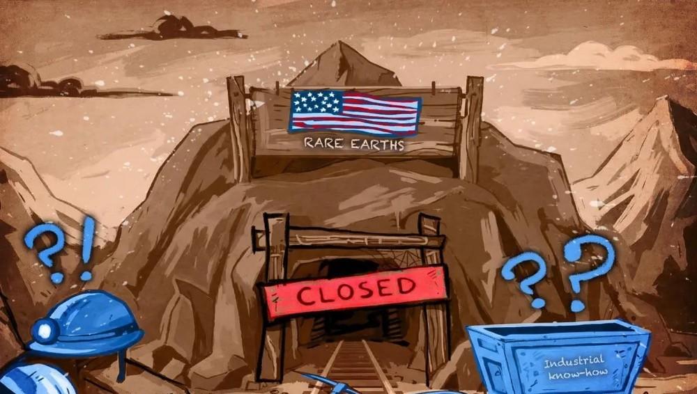 你知道美国现在最头疼的是什么吗？不是芯片，不是关税，是稀土。

4月29号，自然