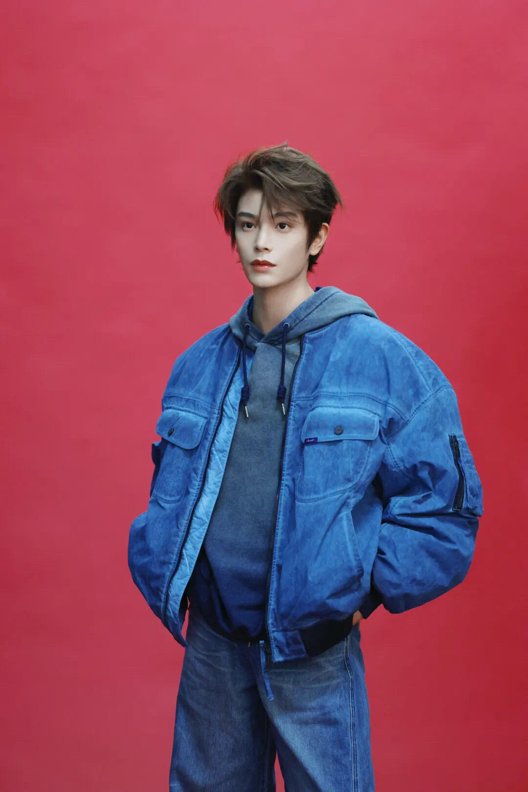 欣赏一下丁禹兮的帅 