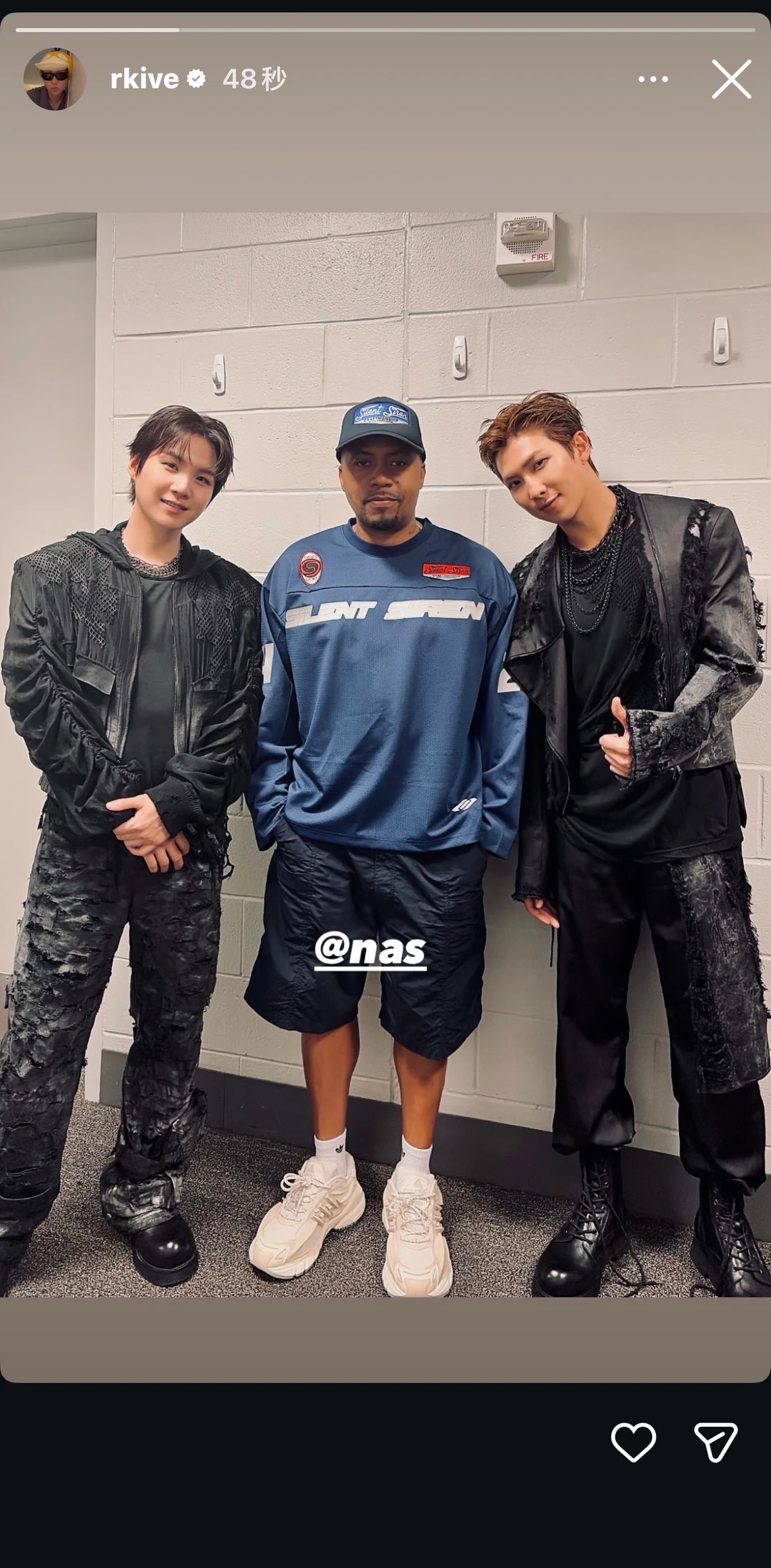 260803金南俊IG Story更新