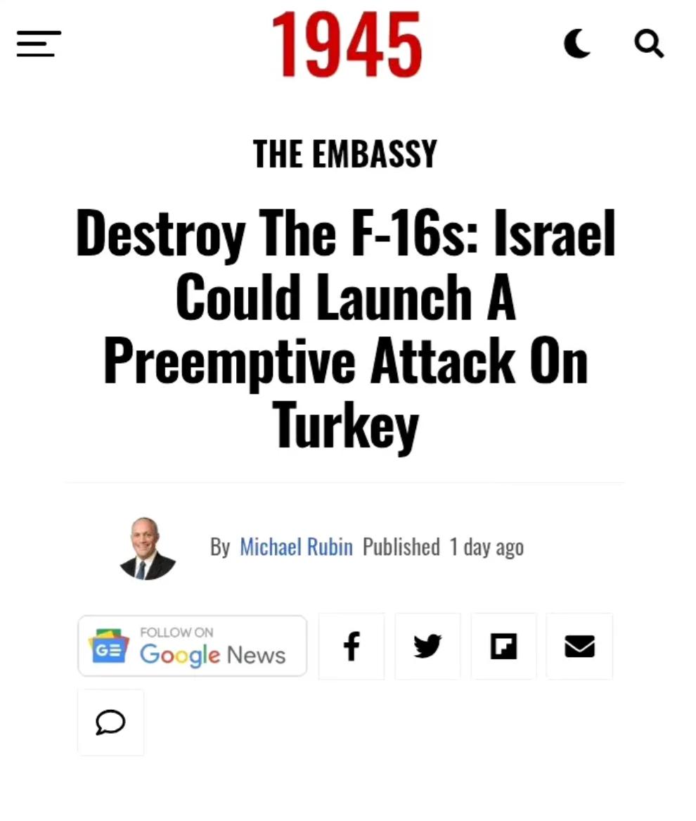 土耳其的军事能力不断提升，而土耳其总统埃尔多安对以色列的言辞越来越严厉！

美国