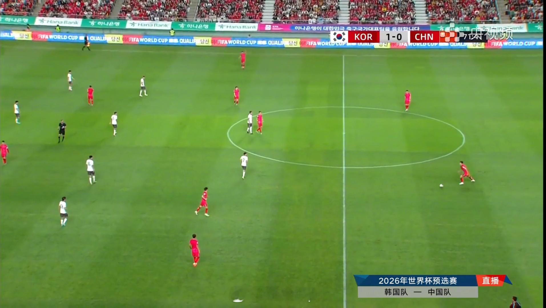 #韩国vs国足# 熟悉的剧情，多少次所谓打平就出线，然后开场就死守，守得住么？现