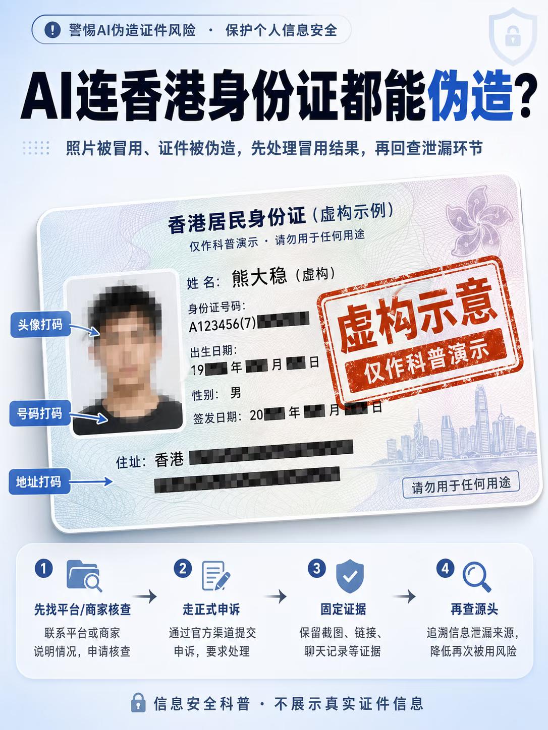 AI 香港身份证我天，要是AI真的能办理香港身份证……后果真的不敢想象 