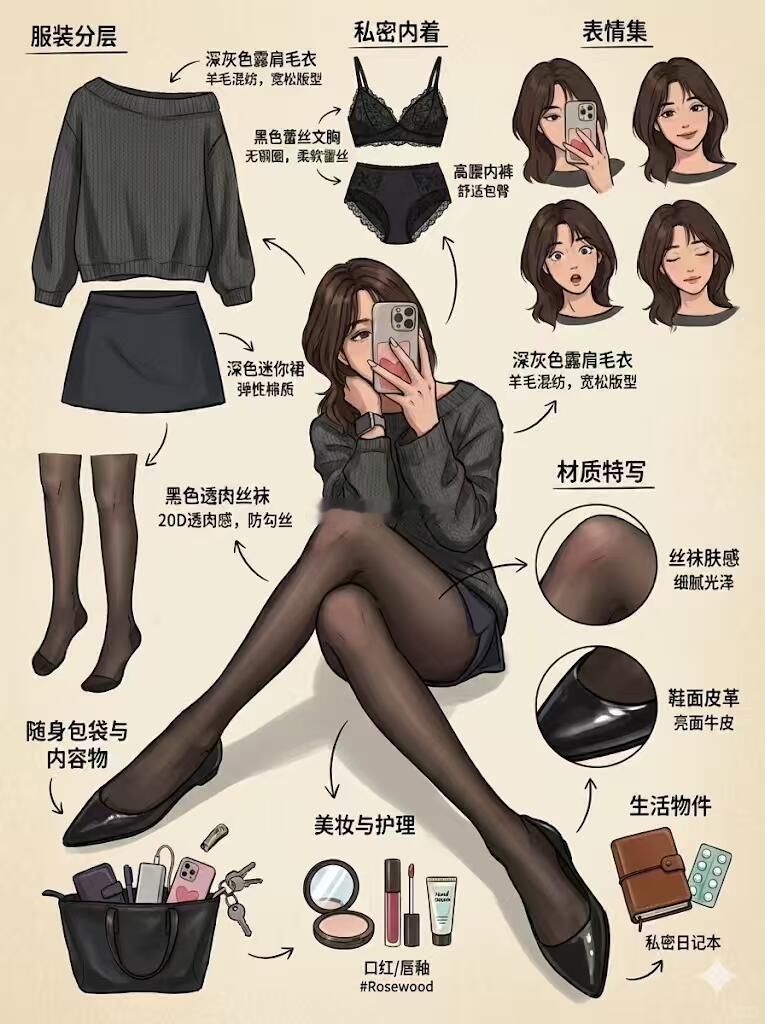 御姐穿搭图鉴ootd