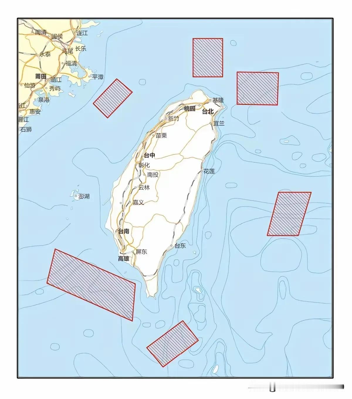 开始了，“困岛”。向台独发起惩戒。 东部战区位台岛周边开展“联合利剑－2024A
