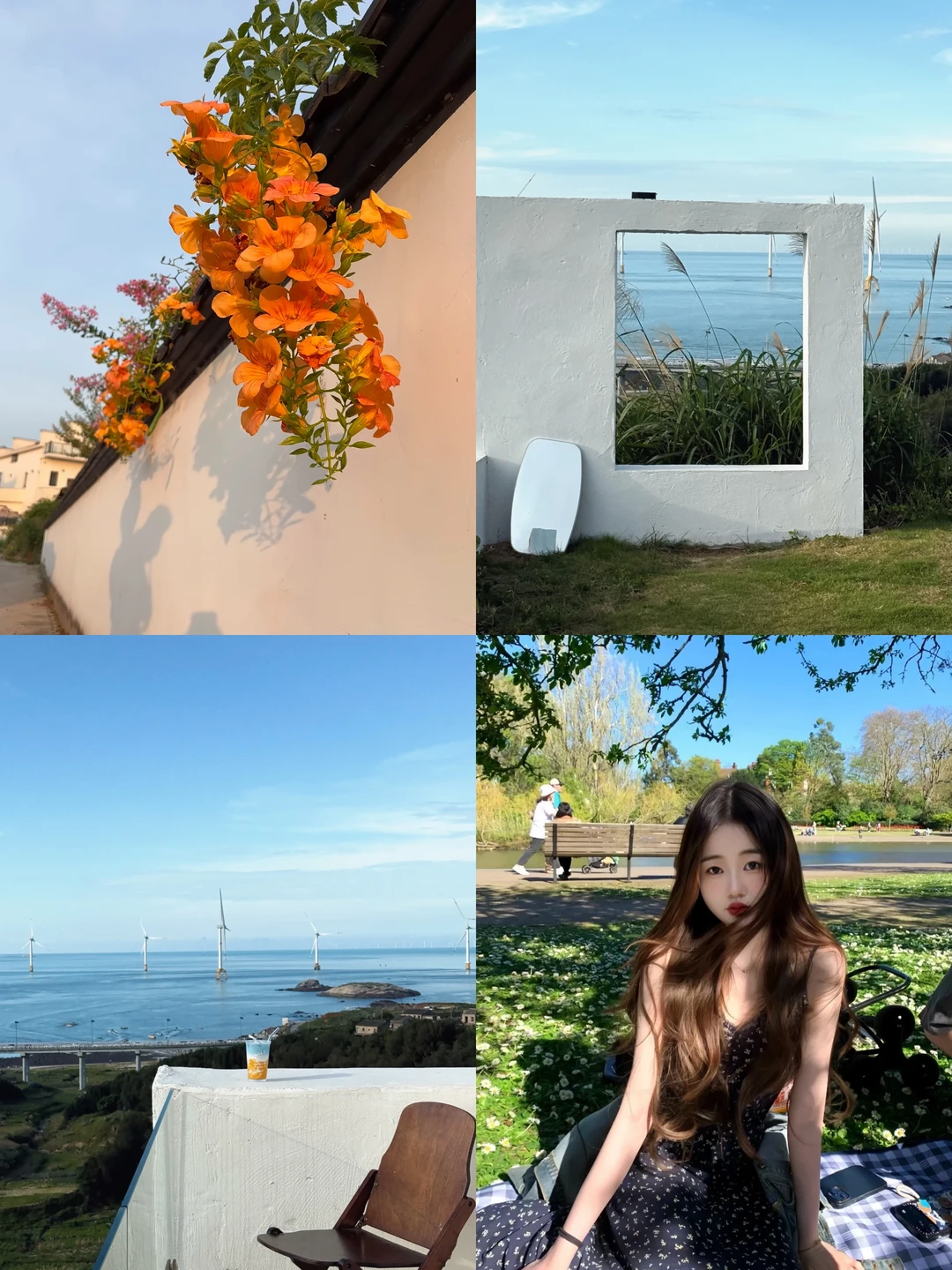 夏天的海，是蓝色的浪漫呀🌊