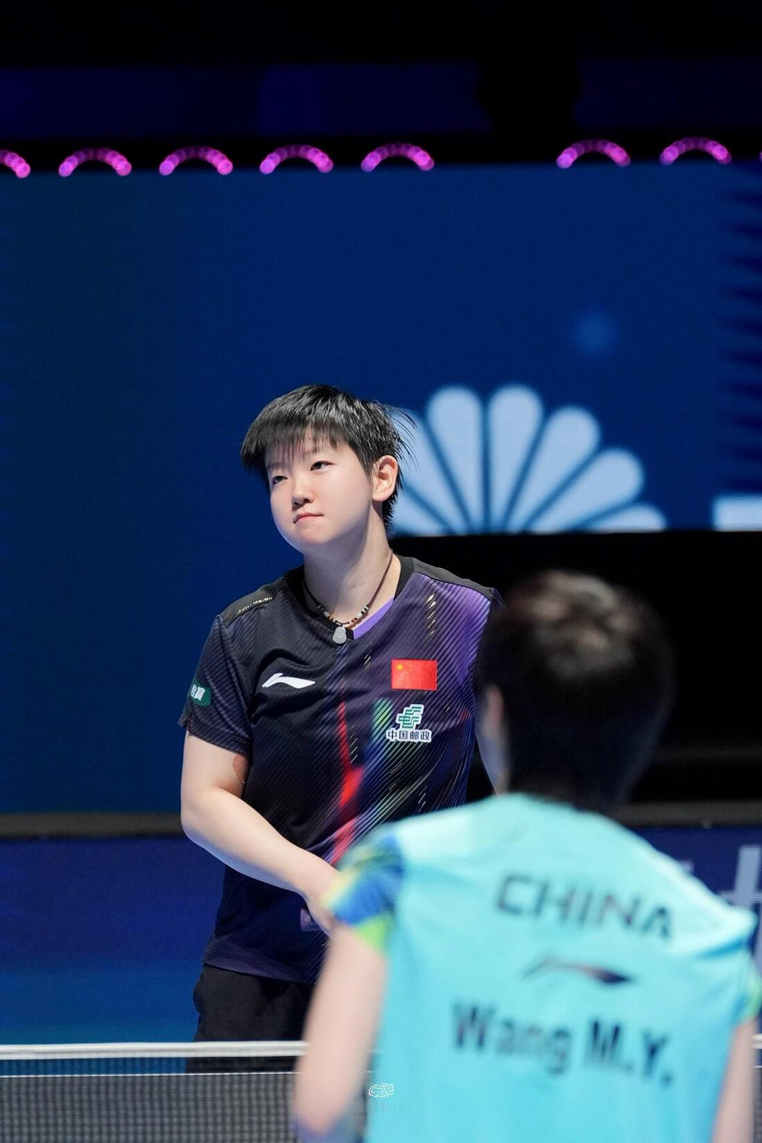 孙颖莎 沉稳从容战赛场，全力以赴不负每一份期待 