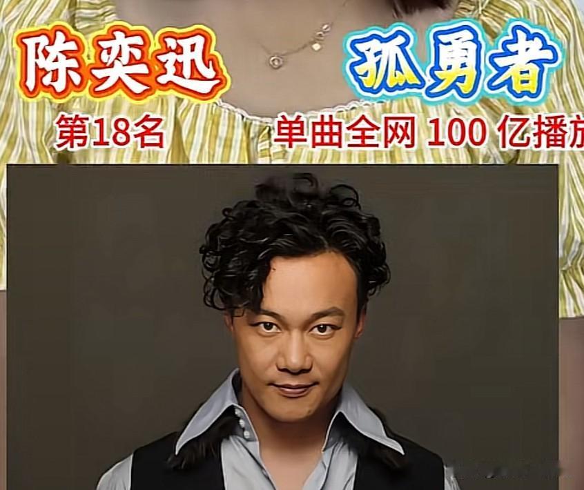 全网播放破百亿的18位华语歌手

一首首破百亿播放的经典金曲，
陪伴了几代人的青