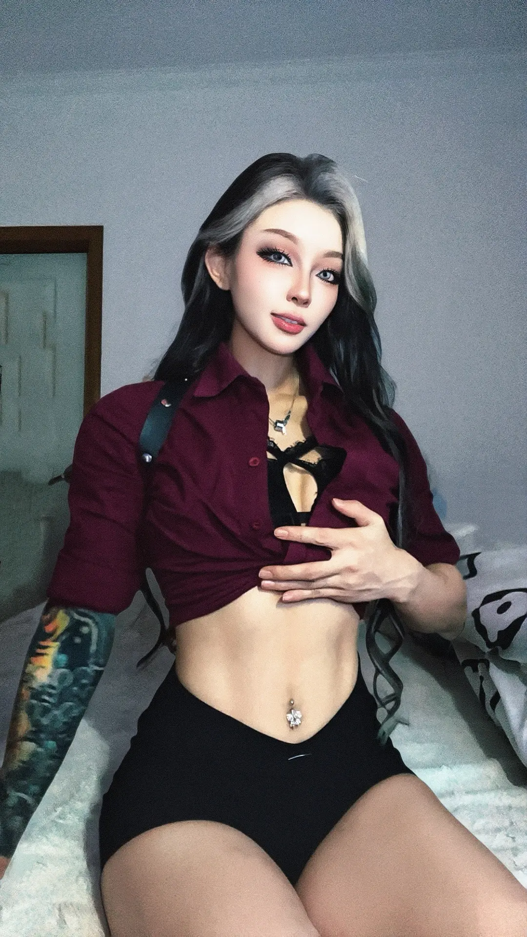 喜欢藏不住 但能控制住