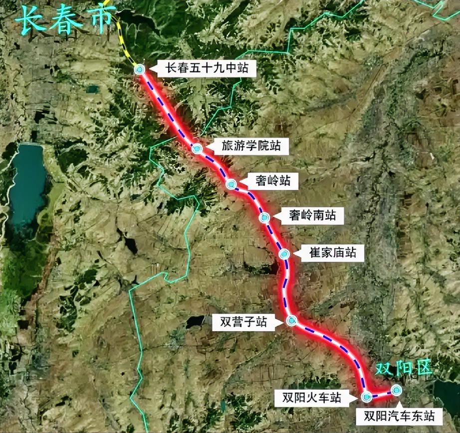 终于盼到！长春双阳要通地铁了！10号线彻底打破通勤壁垒。一直被称作长春“后花园”