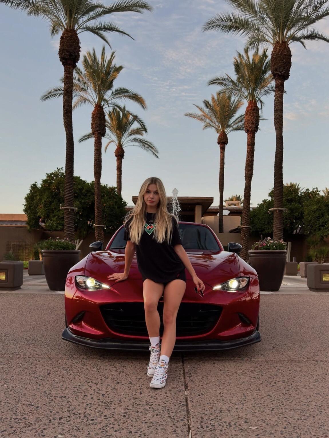 miata 收获少女心． 马自达