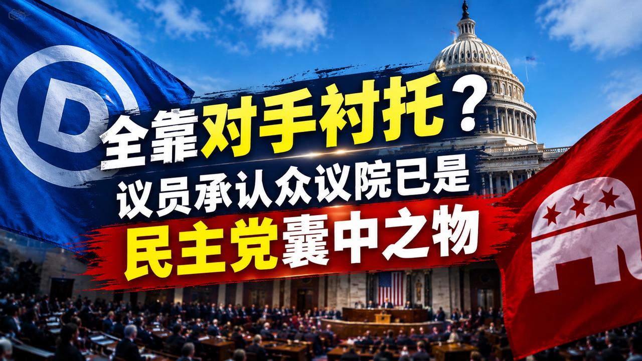 全靠对手衬托？议员承认众议院已是民主党囊中之物
据政治报POLITICO的报导，