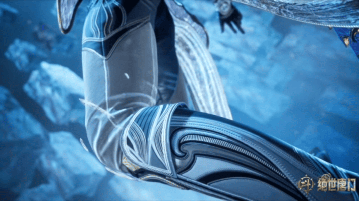 霍雨浩武魂真身雨浩新建模帅到犯 规！冰蝎共生的设定刻进骨相，极致之冰的凛冽气场溢