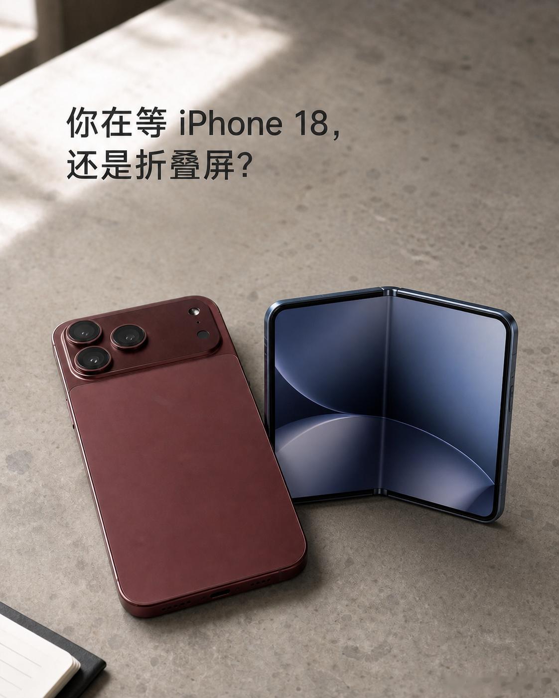 你在等iPhone18还是折叠 你们会等iPhone新折叠屏吗？iPhone 1