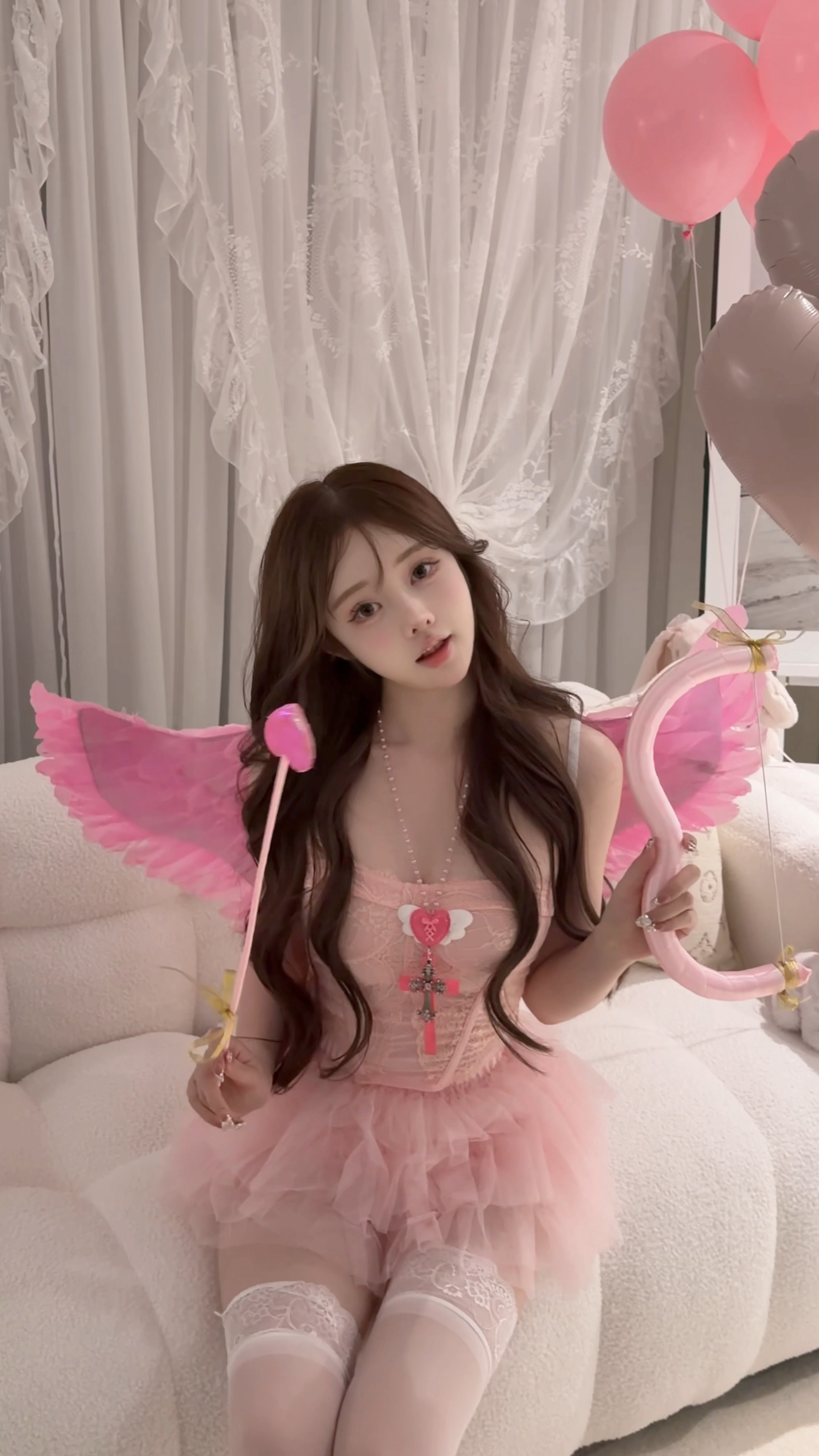 🏹💘爱神降临 ₊⁺ ꒰১ ♡ ໒꒱ ⁺₊被我丘比特之箭射中的宝宝都会一直幸福