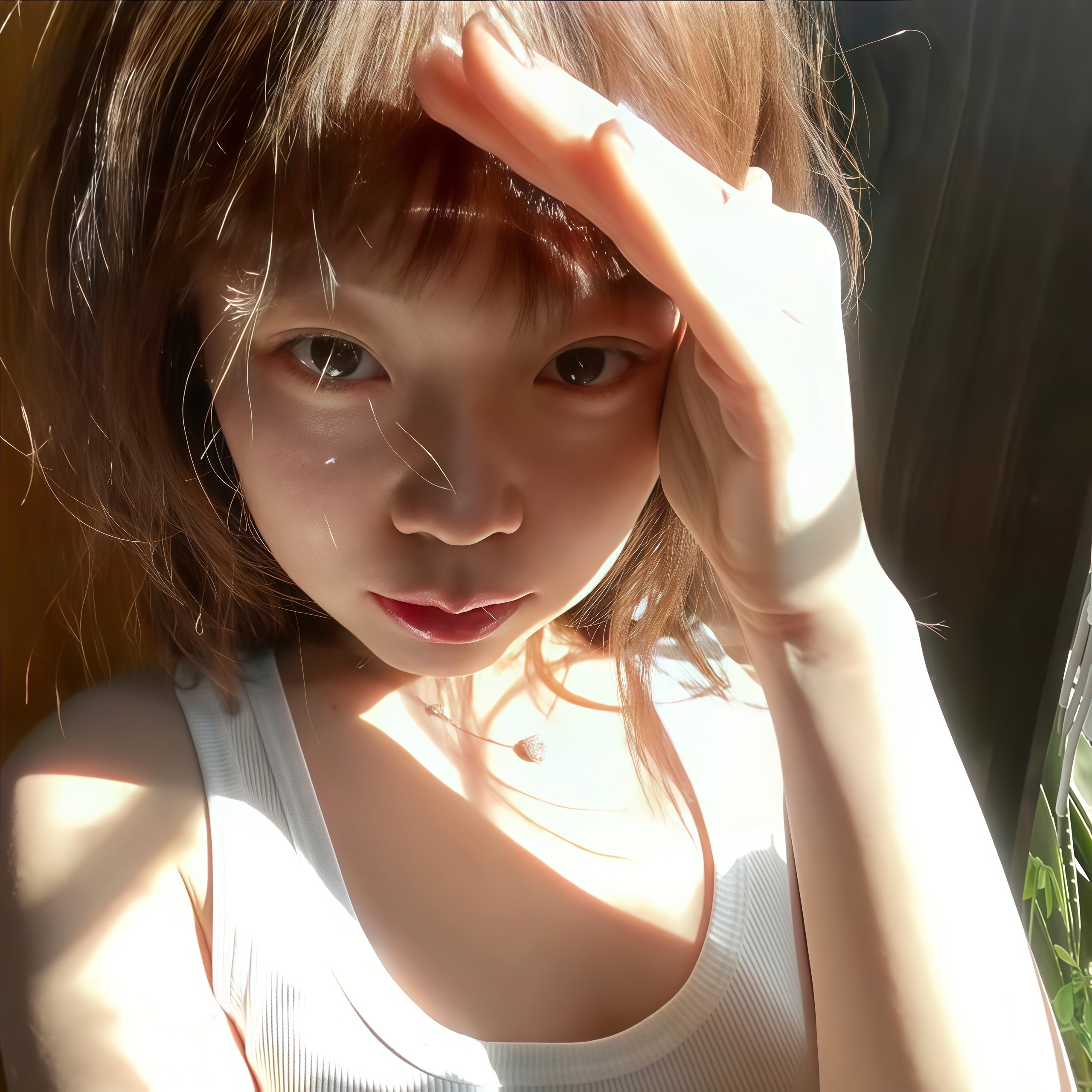 𝘄𝗲𝗰𝗵𝗮𝘁 女生头像背景图丨顶光 ​​​