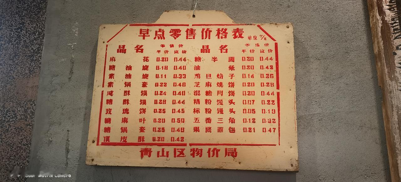 价格记忆！几十年涨了100倍之多。那时，一个人工作，收入几十元，可以养活一家5～
