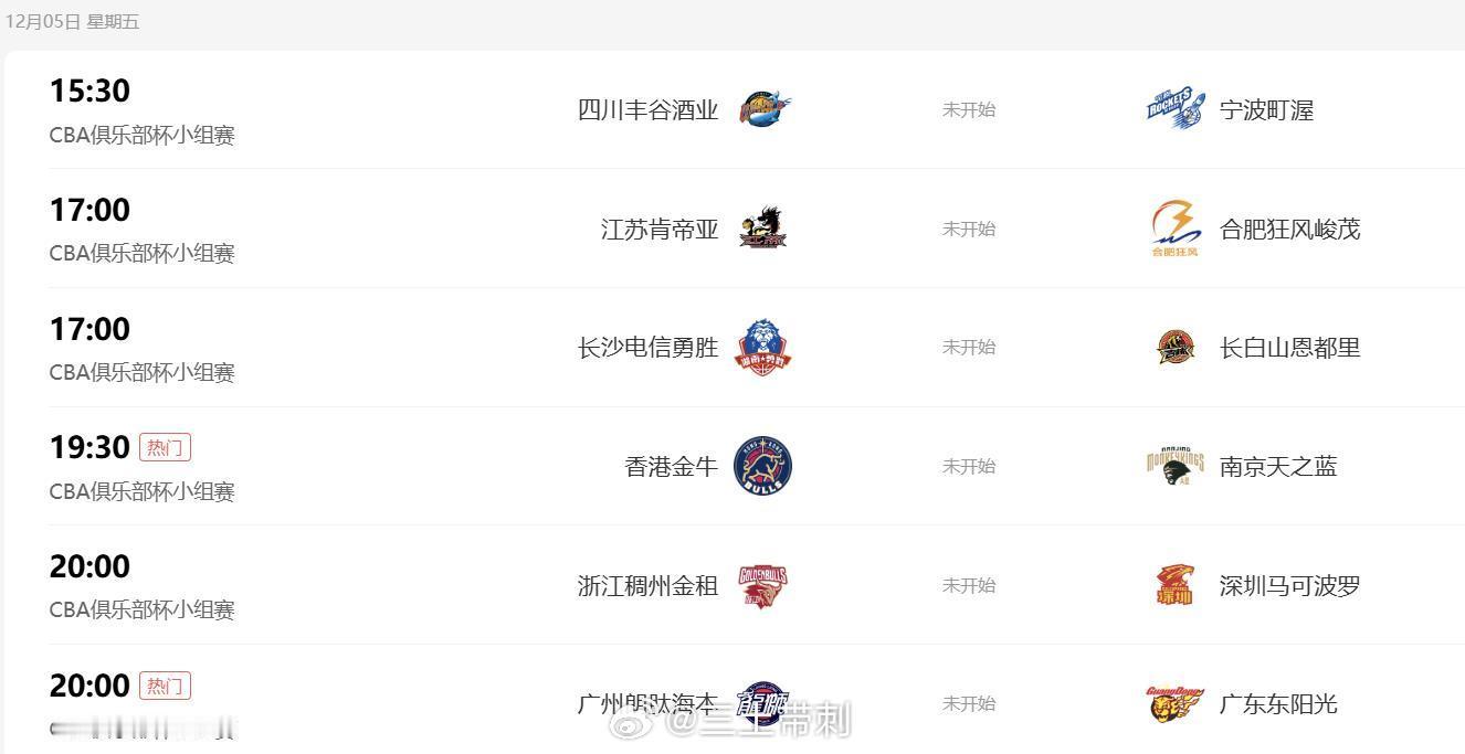 CBA俱乐部杯 杯赛第三日，江苏、吉林、南京，压力有点大啊