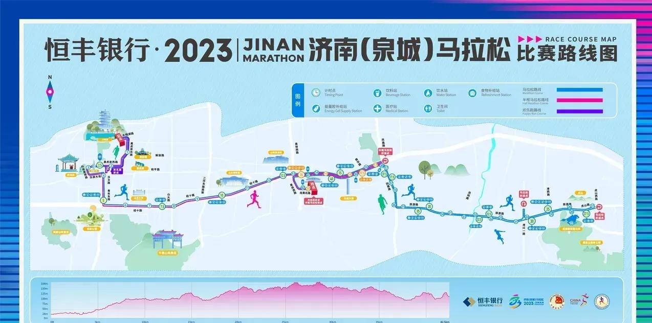 济南马拉松好像没有黑人参赛啊。和其他地市的马拉松相比，济南马拉松更像是一次跑步帕