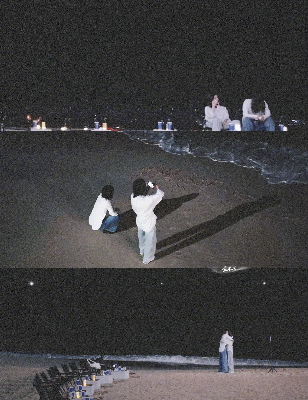 王珞丹海边告别这一幕谁懂王珞丹海边告别这段的后劲啊！[泪] 从《乘风2025》初