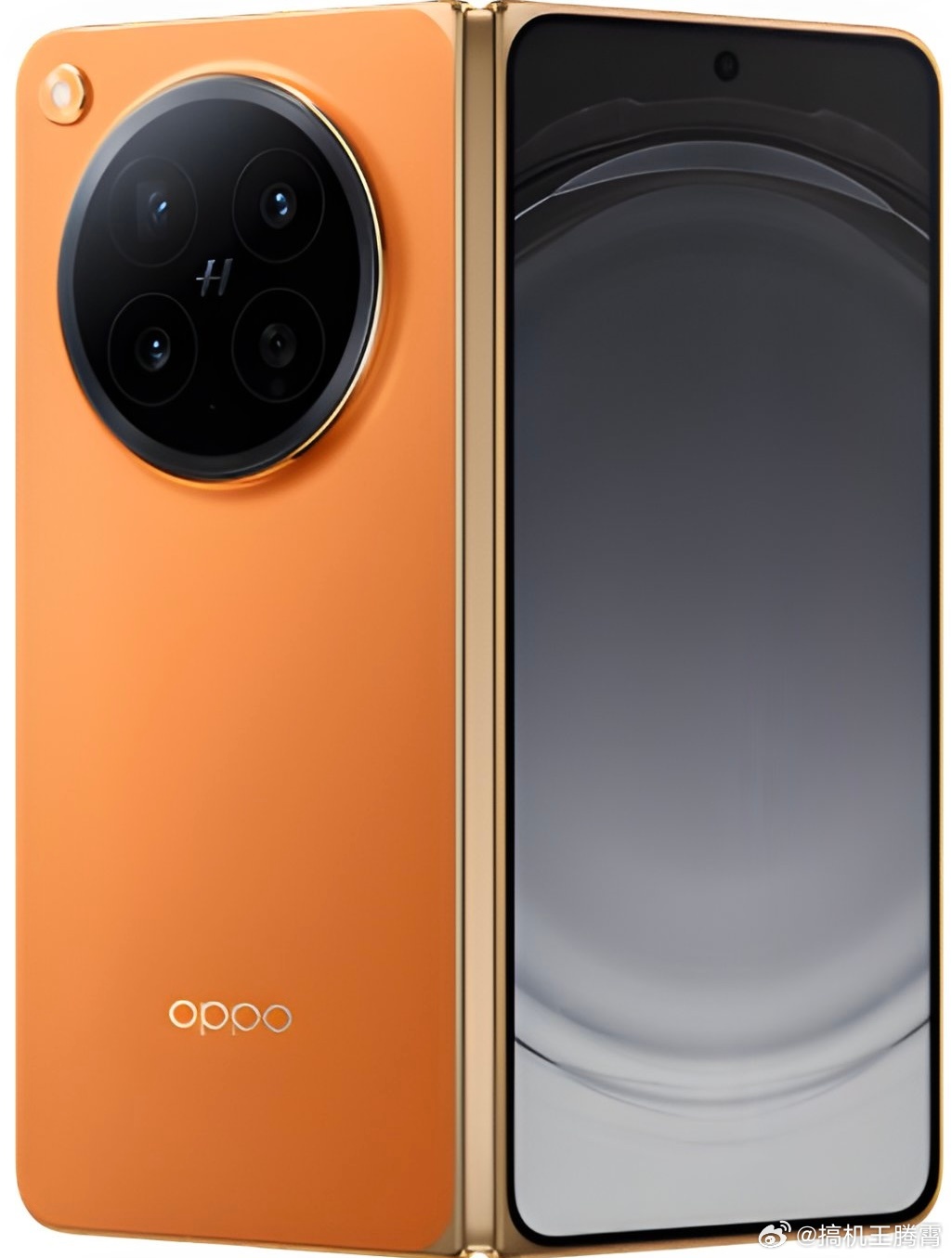 看我发现了啥，央视新闻发的视频里面，方浩明手上拿的应该就是OPPO Find N