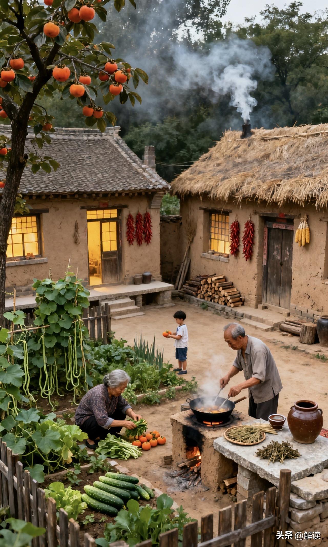 小时候的夏天，总有吃不完的蔬菜。那时候没有手机，时间被拉得很长很长，可以做很多事