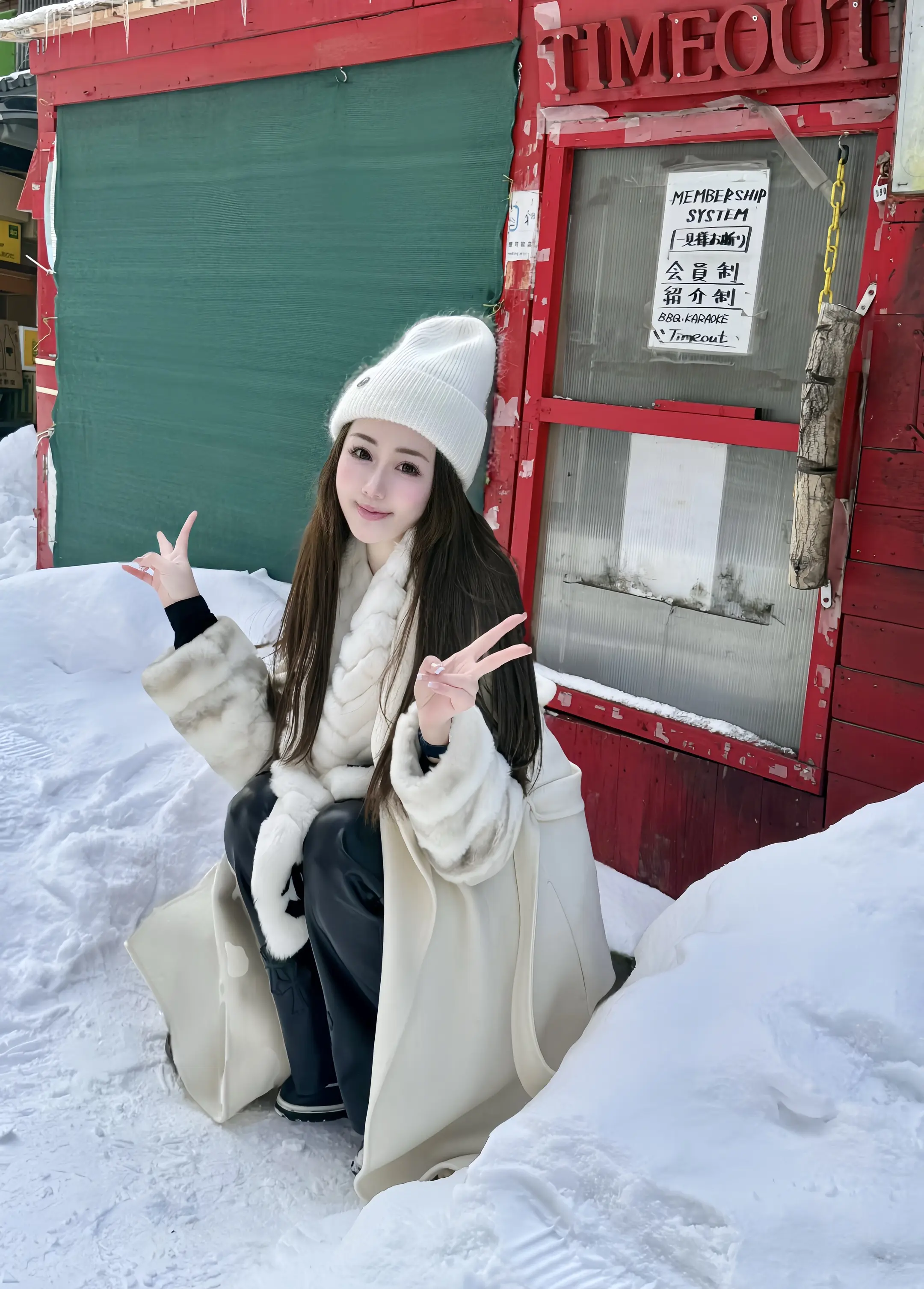 去有雪的地方 ootd穿搭