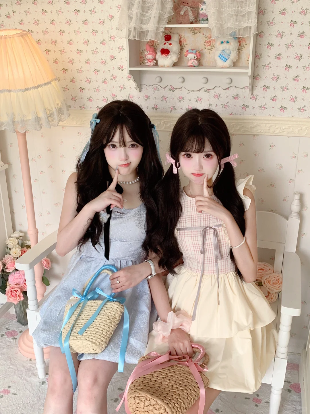 史上坠萌的合照诞生了~🤍🩵૮꒰⸝⸝› o ‹⸝⸝ ꒱১