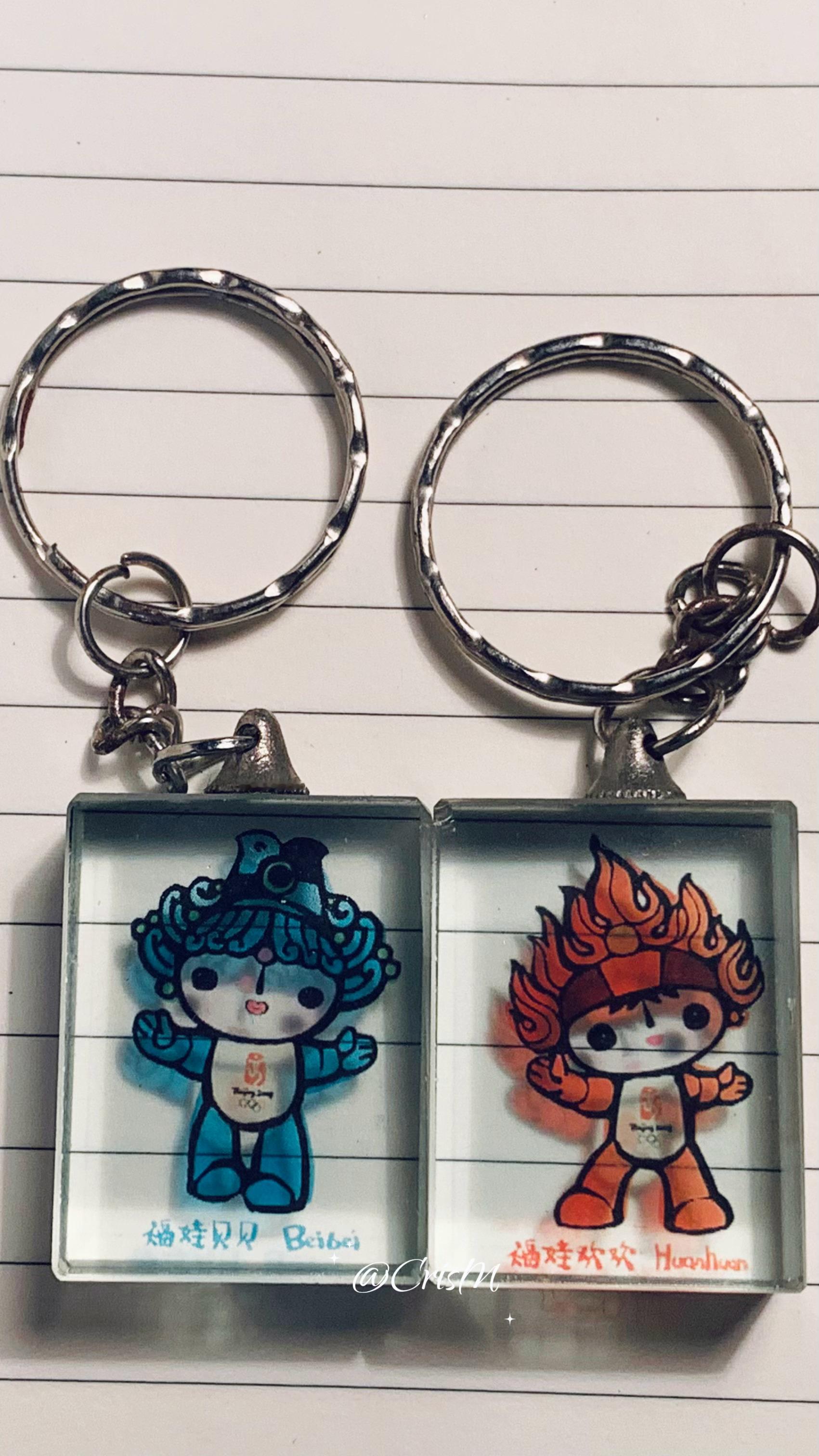 家里居然翻到18年前北京奥运会的周边（所以我为什么只有贝贝和欢欢另三个当初我为什