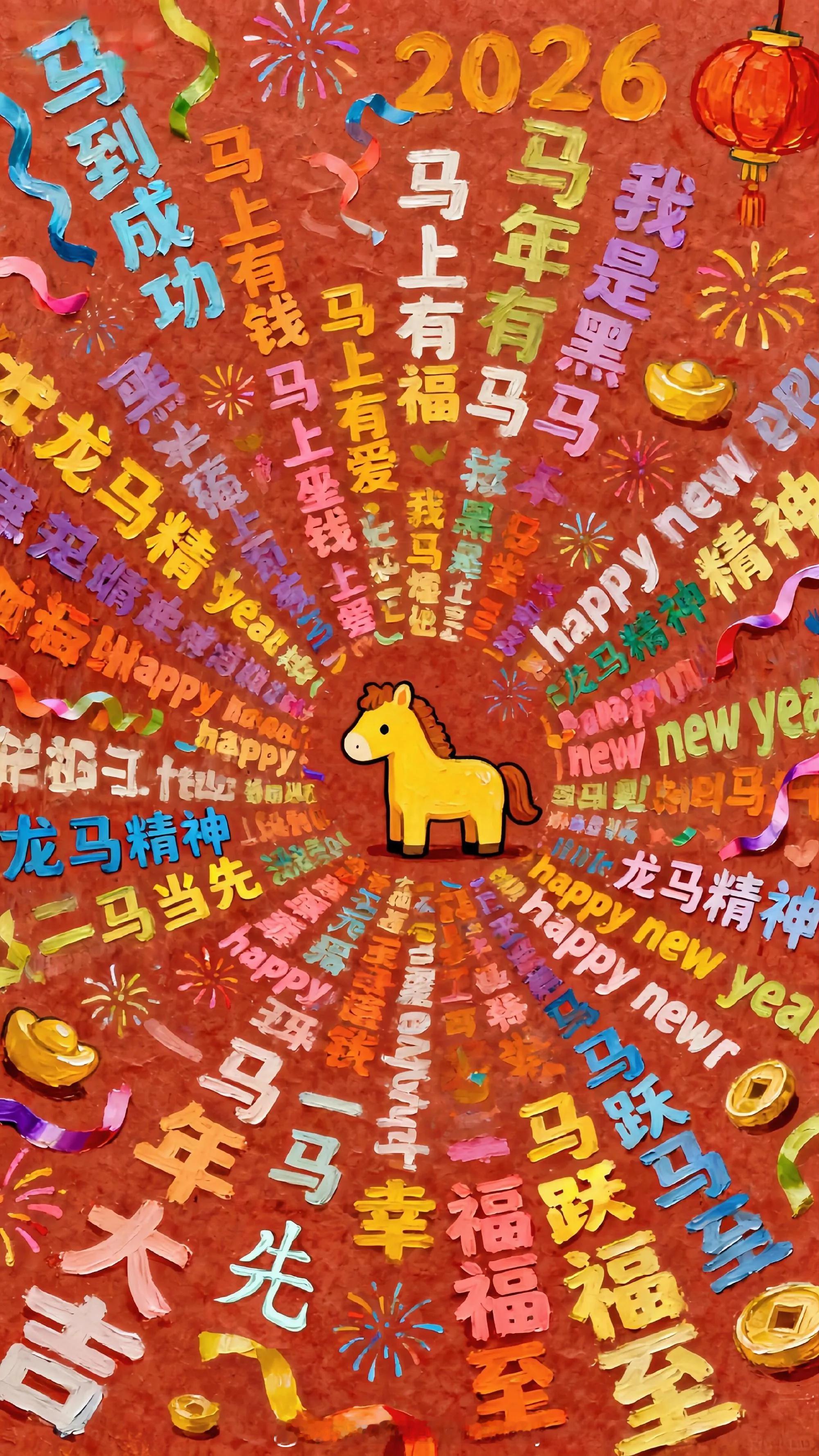 马年大吉㊗️大家马年顺遂❤️春节马年大吉