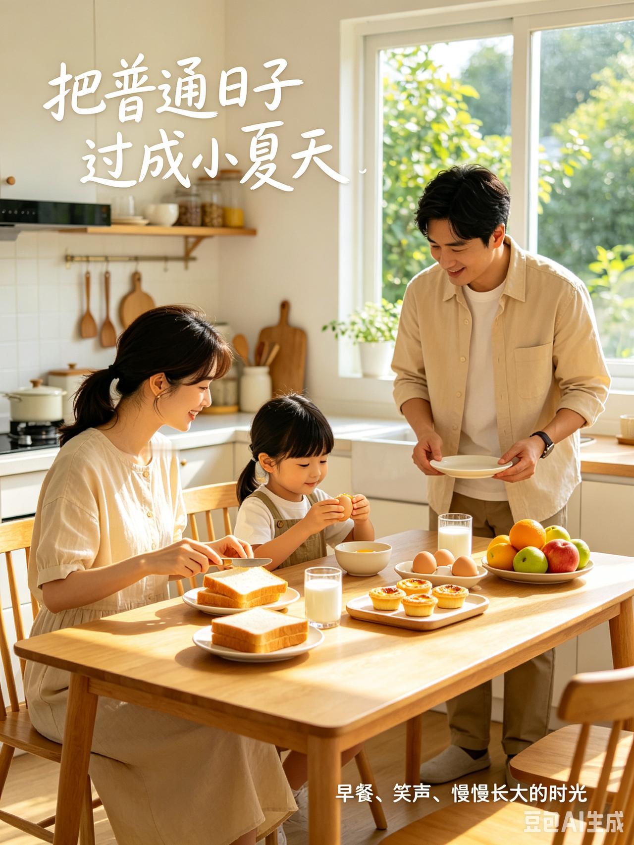 我家的暑假温馨时刻 我家的暑假温馨时光
暑假里，我家有许多温馨时刻。每天傍晚，我
