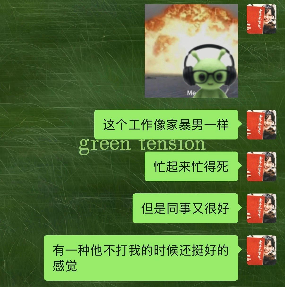 应该是疯了。 