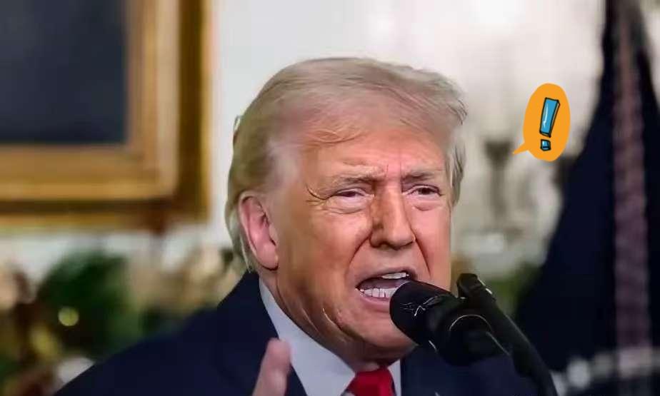 特朗普最新宣布，1月10日，特朗普在白宫记者会上亲口承认：以后美国不玩大规模登陆