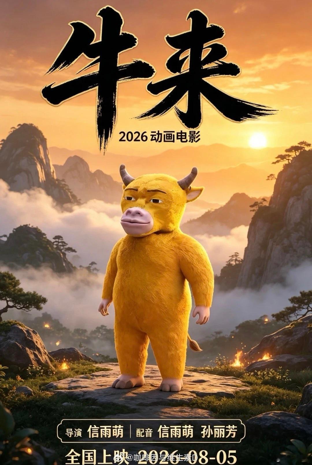 曝牛来明天下线牛来票房调足了我的好奇心，我还没来得及去看呢，《牛来》明天就下线，