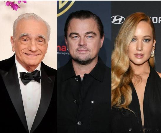 马丁·斯科塞斯新作揭晓！奥斯卡影帝莱昂纳多·迪卡普里奥、影后詹妮弗·劳伦斯联袂主