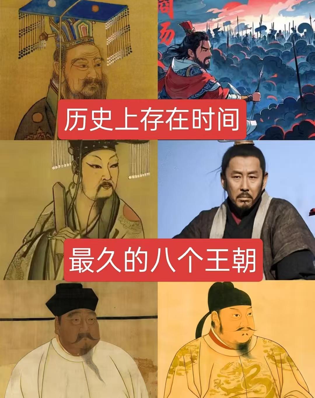 历史上存在最久的八个王朝