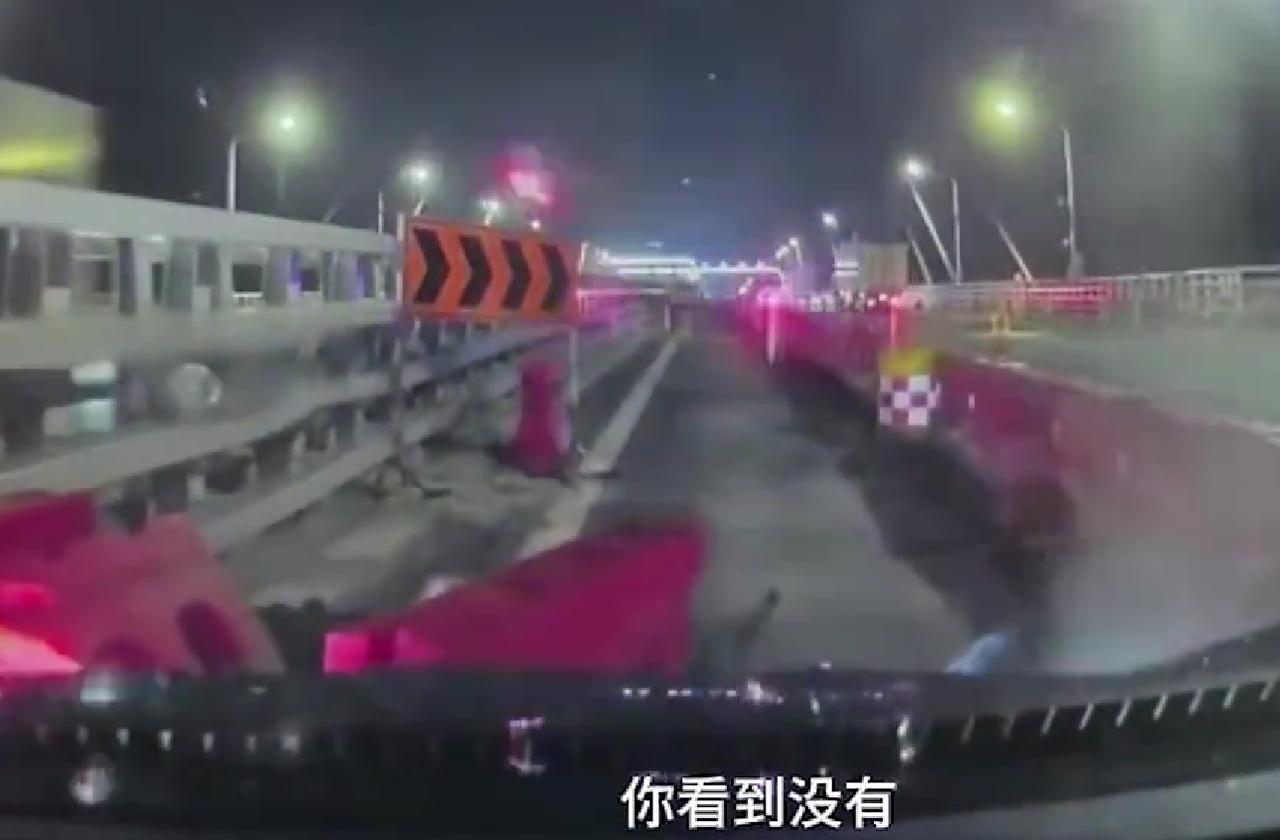 男子犯困开100码撞30米水马：侥幸没伤人，却给所有人敲警钟
最近刷到一则惊险视