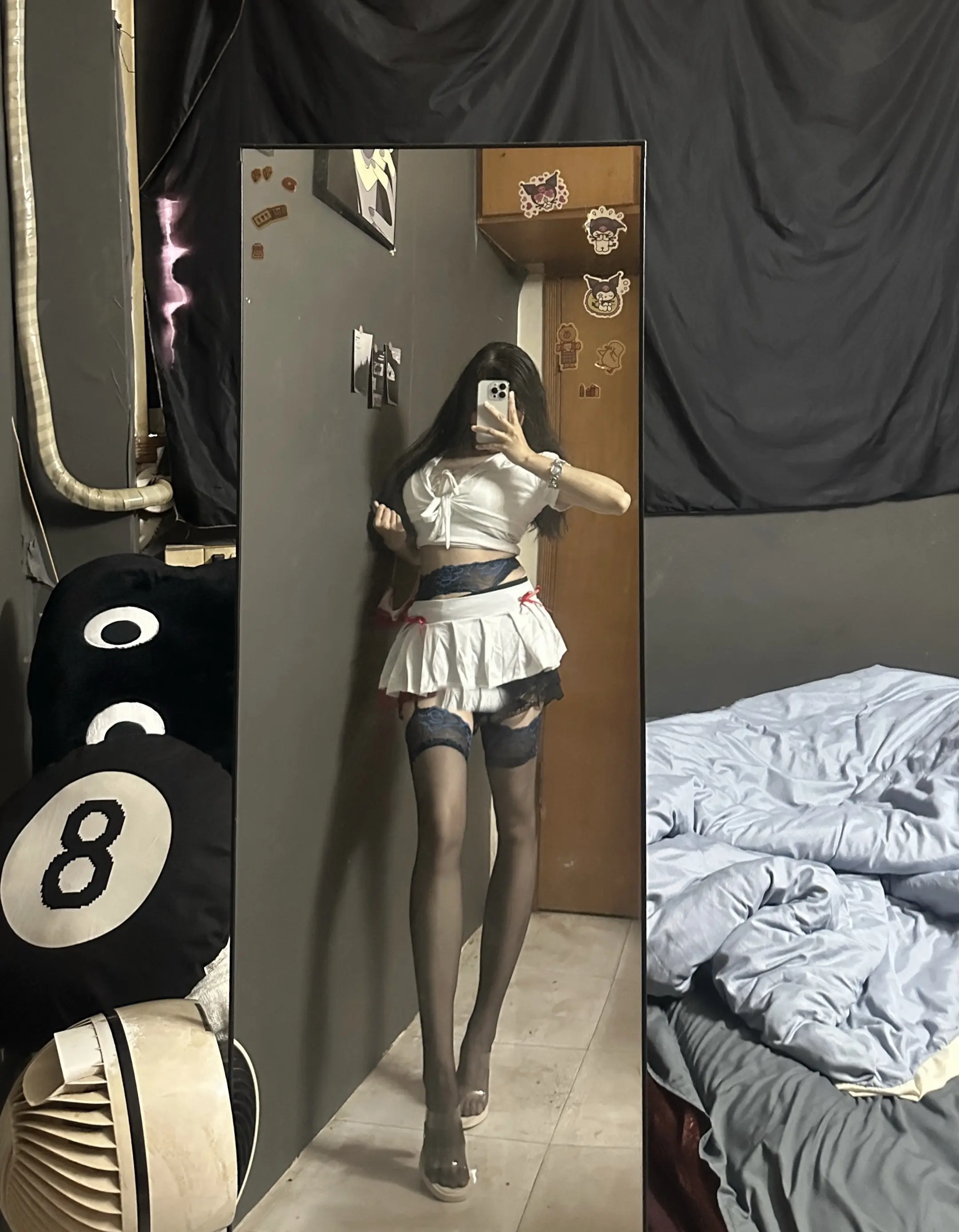 昨天过后大腿的酸胀感还在  今天我们就断联了