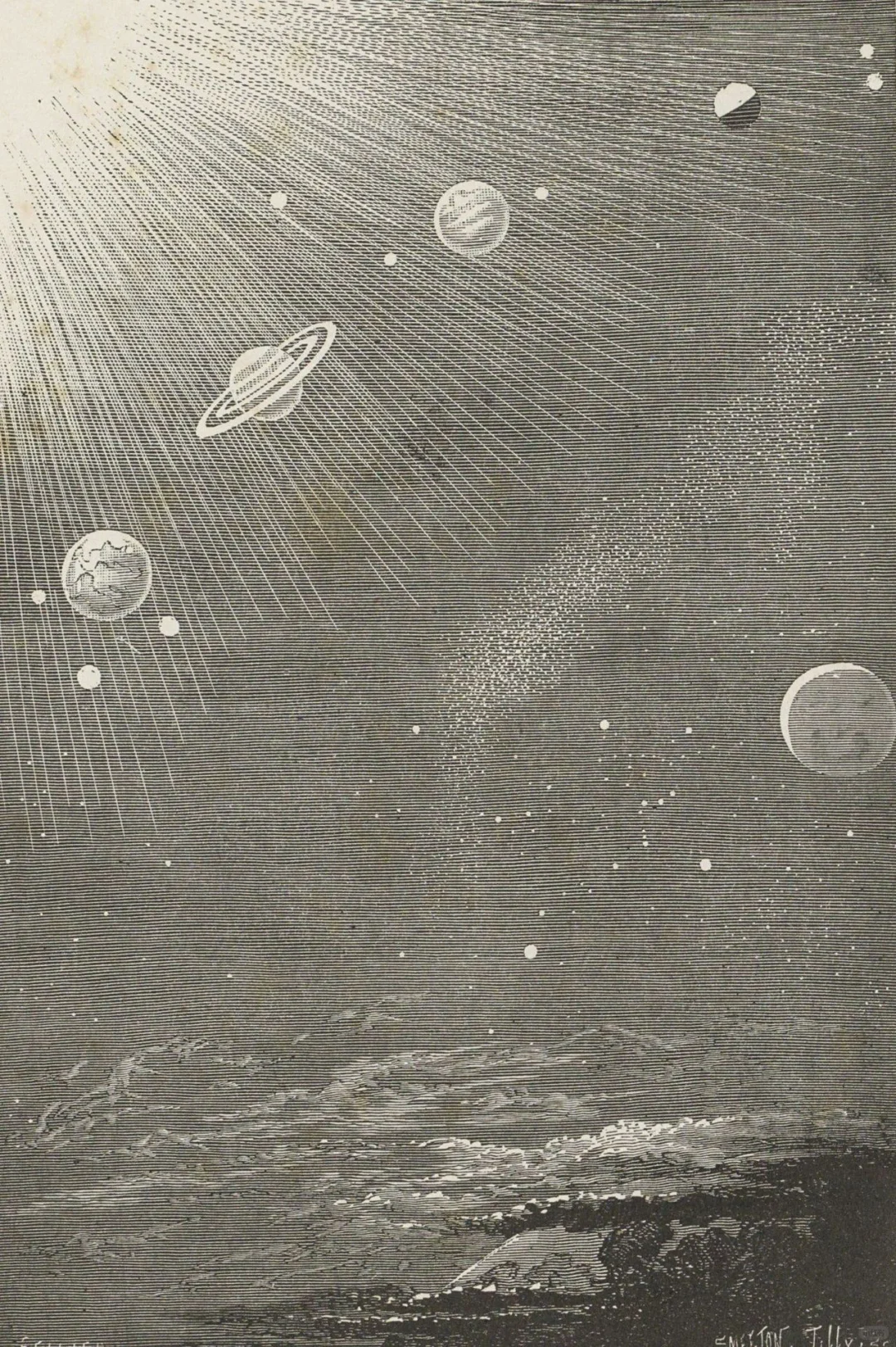 19世纪🪐关于宇宙的想象