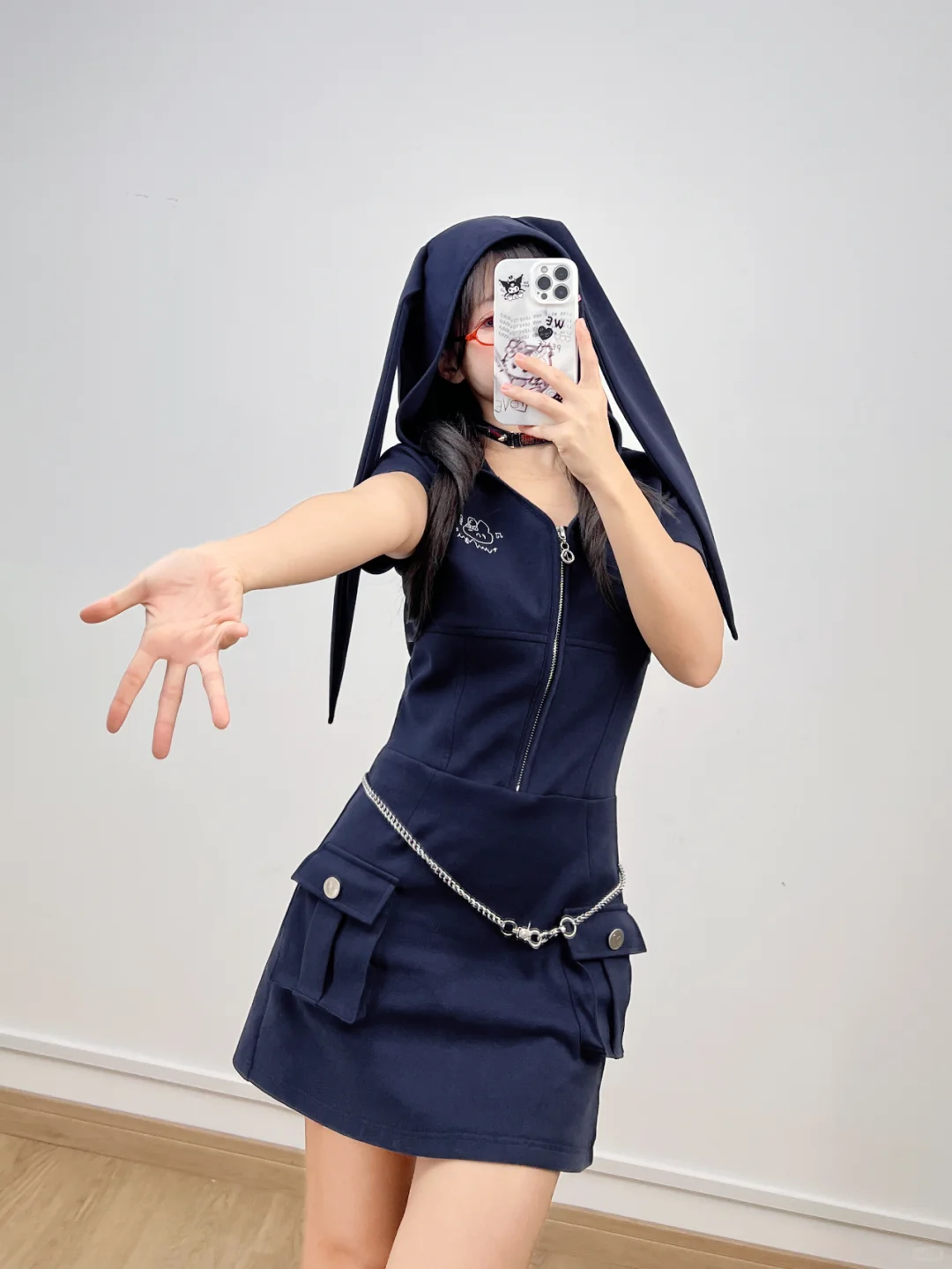 一千多个宝宝在蹲的垂耳兔辣妹裙🐰！