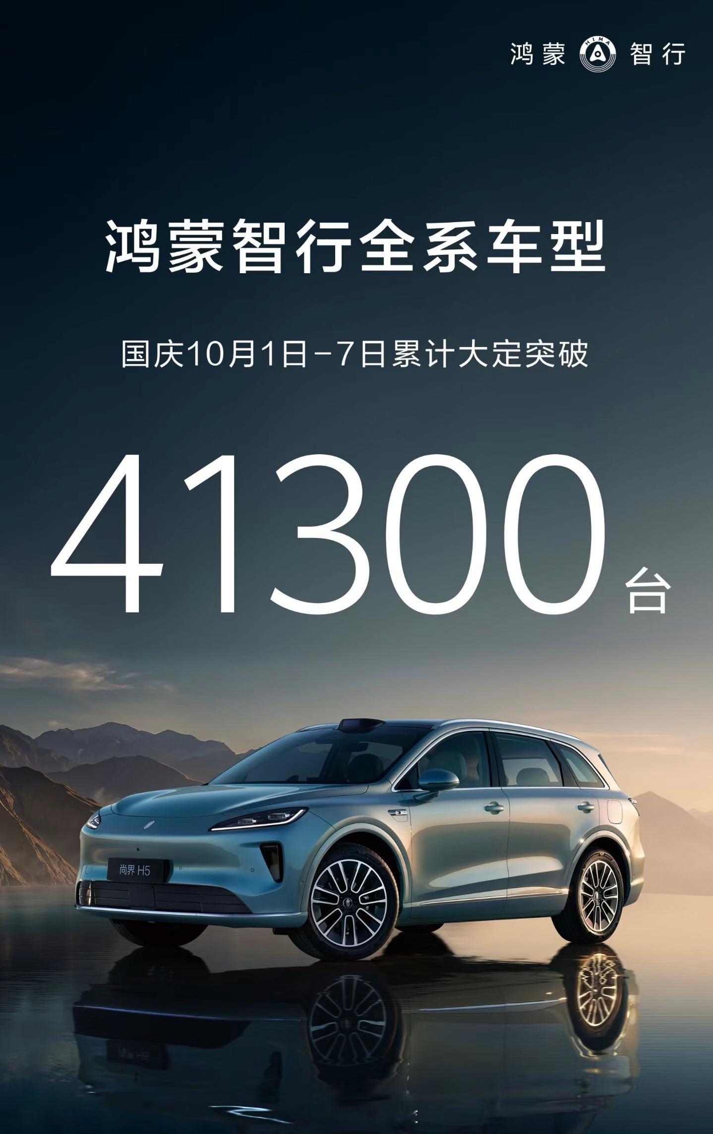 🎁转发+评论，一周以后抽奖鸿蒙智行小熊一个 鸿蒙智行公布国庆 7 天大定 41