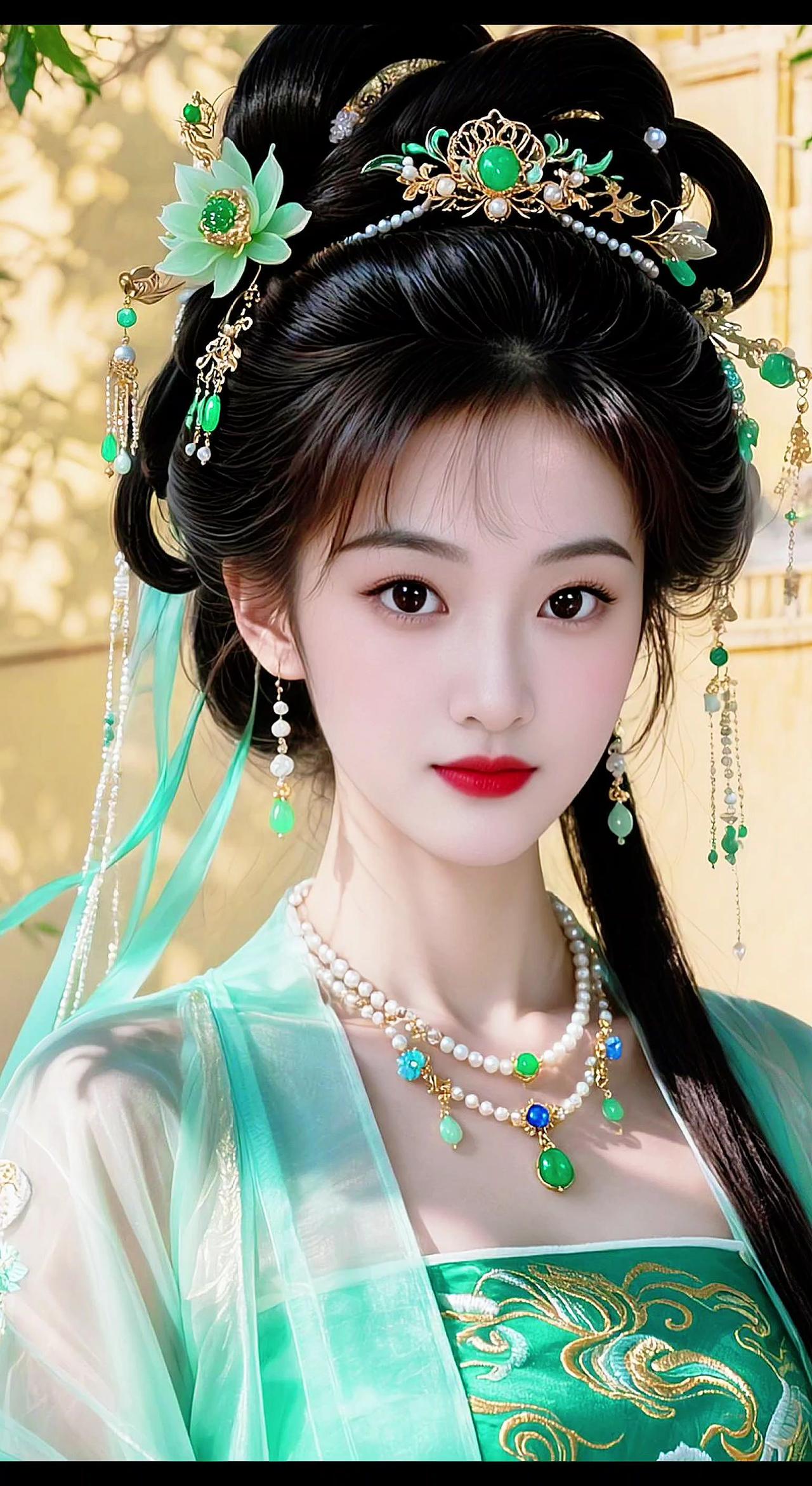 AI古风柔光写真 抖音ai创作全新升级 古风妆容有多美 国风古韵 古风美人
