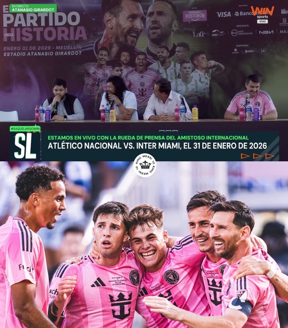 🚨迈阿密国际2026南美季前巡回赛消息｜1️⃣迈阿密国际vs利马联盟📅 20