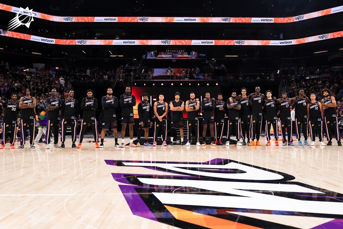 晚安，各位球迷朋友们！😴菲尼克斯太阳[超话] ｜旭日东升 ｜nba媒体日 ​​